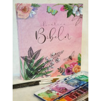 Folkbibeln 2015, Kreativbibel rosa